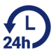 Within 24 Hours - Your single e-mail /phone/ message is enough to activate support from our side. Expect Quick acknowledgment which starts process.