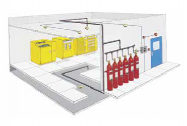 Kitchen Hood Fire Suppression System